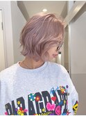 【名古屋/栄】ボブカット/ブリーチ/ミルクティーベージュ