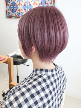 骨格矯正カットショートヘア