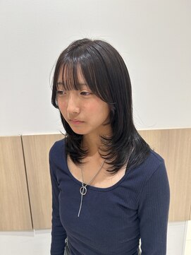 バサ ANNEX店(BASSA) 透明感グレージュ×顔まわりレイヤー