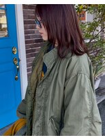 アズグロウ エクラ(AS GROW 'eclat) 深みレッドブラウンミディ