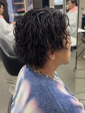 プルーブトウキョウ 渋谷(PROVE TOKYO) メンズミディアム　ツイストスパイラルパーマ