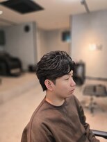 リム(LIM)&nbsp;短髪フェザーパーマ