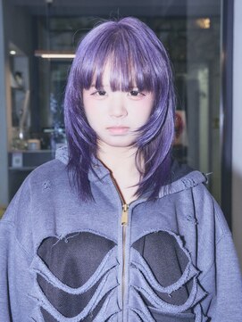 インチェルシー(in chelsea) ペールパープル/大人ガーリー/西春/パープルカラー/紫カラー