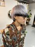 メンズトリプルカラー+カット+トリートメント￥14.500-