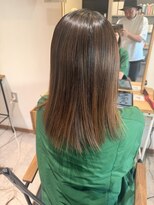 ジョワイユヘアーデザイン(Joyeux)&nbsp;どこからみても綺麗に♪【joyeux　質改善ストレートパーマ】