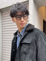 ヨハク 大阪梅田中崎町(yohaku) メンズカット+ニュアンスパーマ