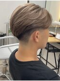 MEN’S/ニュアンスパーマ/曲がる縮毛矯正/センターパート/船橋