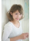 ☆ヌケ感が可愛いクリーミィシフォンボブ☆
