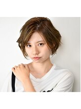 ロモヘアー(romo hair) くせ毛風ショートボブ