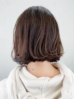 アルバム 銀座(ALBUM GINZA)&nbsp;切りっぱなしボブ_スリークボブ厚めバングローライト_ba284853