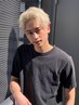 メンズ限定★ケアカラー+カット+クイックトリートメント　￥11000
