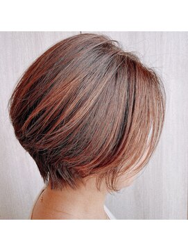 ベニヤボンドストリート(Beniya BOND STREET) 3Dハイライト×丸みショートボブ