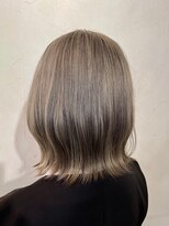 ベレッタ 楠葉店(veretta.)&nbsp;やわらか質感☆ミルクティーカラー/30代/40代/50代/くびれカット