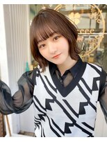 レイリー 原宿 表参道(Rayreee)&nbsp;くびれボブ/外ハネボブ  ショコラブラウン