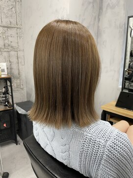 ミコ(MICO hair) ブリーチなしアッシュベージュ