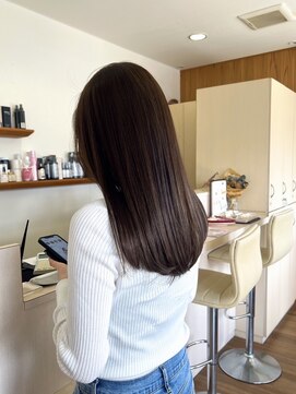 レアーリ(le ali) 可児市レアーリ　透明感のある艶髪