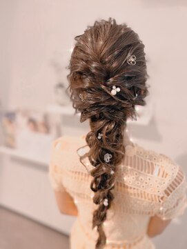 着付けヘアセット専門店 ウィズ(With) 編み下ろしスタイル