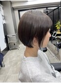 小顔ショートボブ