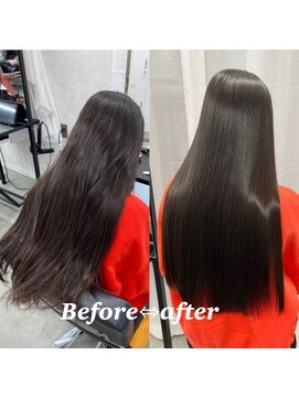 リヴ(LIV) 【髪質改善メンテナンス】美髪矯正×レイヤーロング