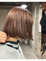 ロイジー(roijir) 【表参道 roijir】ボブカット×ブリーチカラー