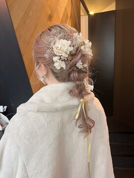 ロットアニバース(lott annibirth) 【髪質改善】編み下ろしポニーテール@mutsumi