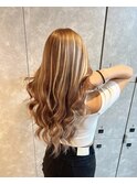 美容学生ロングプルエク相談サロン見学グラデーションハイライト