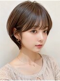 耳掛けオシャレショート