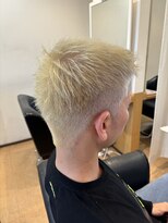 リシェールグリーン 越谷花田店(RICHAIR GREEN)&nbsp;デザインカラー/レイヤーカット/ウェットヘア/オリーブベージュ