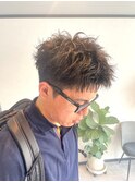 「Kou(コウ)」#スパイキーショートピンパーマ