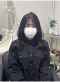 レイヤーカット/くびれ巻き