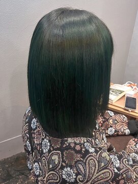 ミル(1001 mille) イルミナカラー/カラー/ターコイズグリーン/ダークグリーン