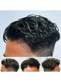ヘアモード キクチ 銀座店&nbsp;ウェーブパーマをかけてウェットセットで漢スタイル！