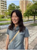 着物/フェミニンロング/似合わせカット/ウェーブミディアム/船橋