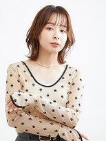 ヘアーサロン ソシエ 二子玉川店 ミディアムレイヤー[二子玉川/二子玉川駅]