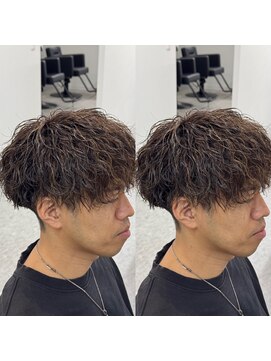 ブライト(BRIGHT) マッシュツイストスパイラルパーマ静岡メンズ