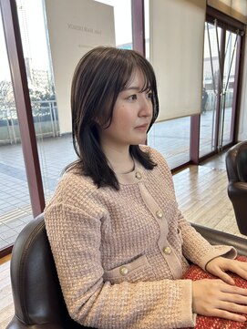 ルッツ(Lutz. hair design) 25.2.3 セミディレイヤー[犬山良慈]