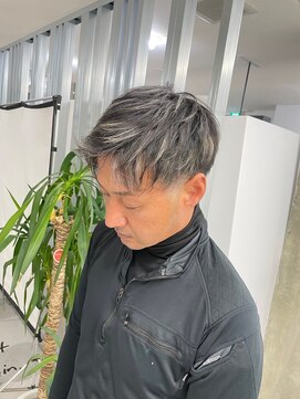 メンズサロン キング 梅田店(Men’s salon K!ng) 波巻きツイストスパイラルパーマ/フェザーパーマ/眉毛/メンズ
