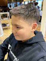 クラップス 横須賀中央店(CLAPS) キッズカットフェードメンズマッシュショートメンズパーマ