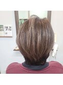 40代 50代からの白髪ぼかしハイライトカラー