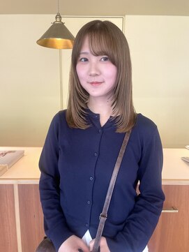 ロジェ(loje) 20代30代40代　レイヤーカット/グレージュ/ハイトーンカラー