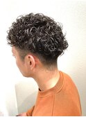 スペインカール/スパイキーショート/ブルーブラック/小倉
