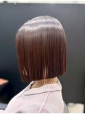 切りっぱなしボブ/刈り上げボブ/ミニボブ/似合わせ