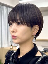 エルヘアメゾン(el. hair maison) 黒髪マッシュ*マッシュショート*艶髪*ショート