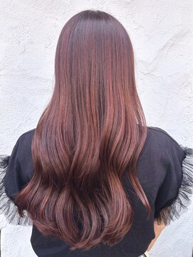 グルグル 妙典店(GULGUL) ロング×ピンクカラー