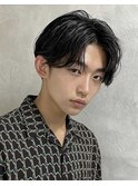 men's/メンズカット/刈り上げセンターパート/ニュアンスパーマ