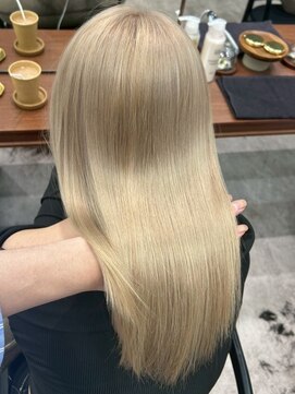 ハッチ(HACCH) 韓国風レイヤーカット髪質改善ダブルカラーハッシュカット