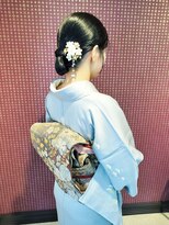 クリーム(Cream)&nbsp;上品シニヨンヘアセット