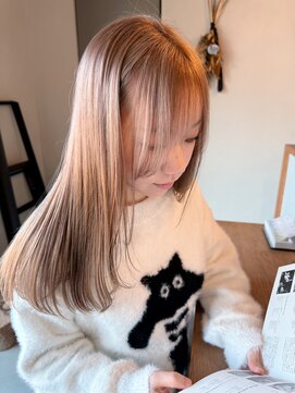 パルムヘアー(Palm hair) ミルクティーベージュレイヤー