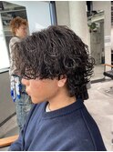 【櫻田】サーフカール　波巻きパーマ　メンズパーマ