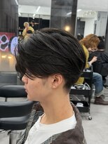 オーバルバイアピッシュ(OVARL by apish)&nbsp;フェザーパーマ/メンズパーマメンズカット毛流れパーマ